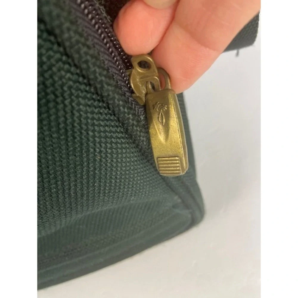 Ricardo Beverly Hills Santa Cruz Green Canvas Travel Bag Briefcase Carry On
